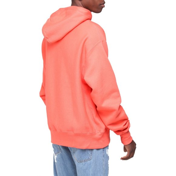 Champion Reverse Weave Fleece Pullover Hoodie Sweatshirt Papaya Peach GF… - Picture 8 of 9